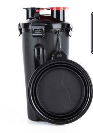 JetSetPet 2-in-1 Travel Water Bottle