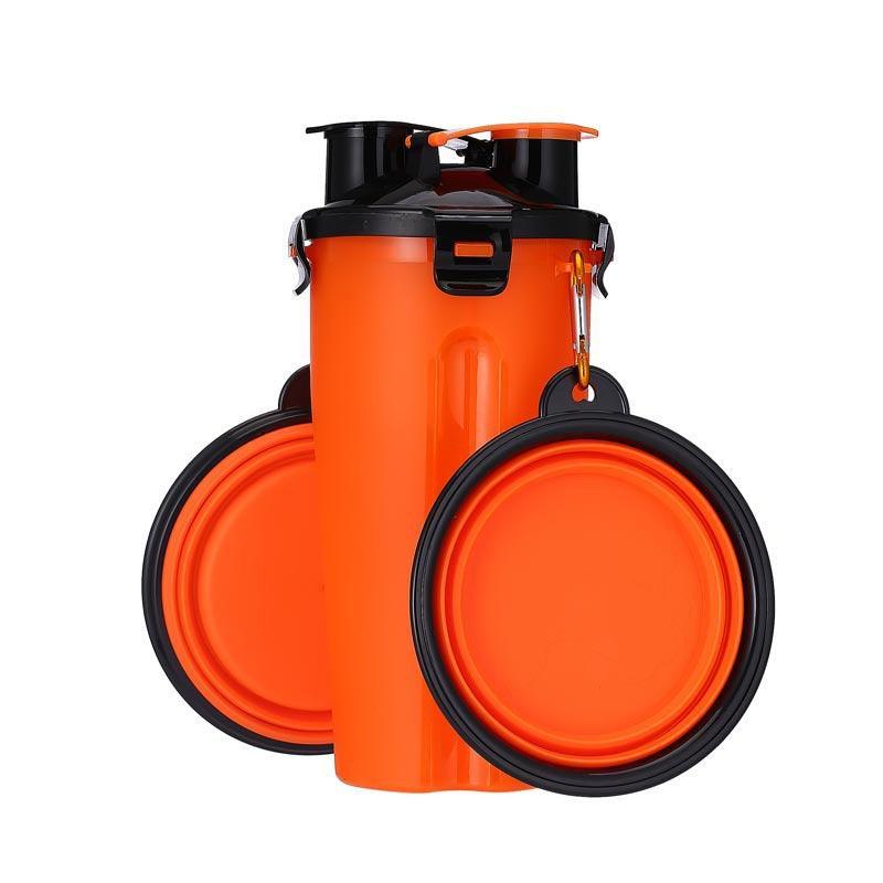 JetSetPet 2-in-1 Travel Water Bottle