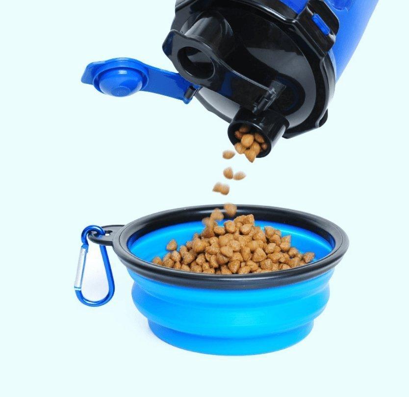 JetSetPet 2-in-1 Travel Water Bottle