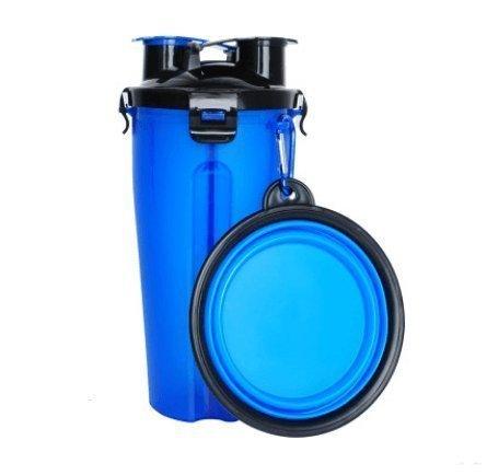 JetSetPet 2-in-1 Travel Water Bottle