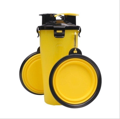 JetSetPet 2-in-1 Travel Water Bottle